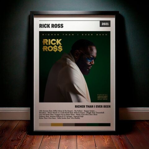 Cuadro Rick Ross - Richer Than I Ever Been