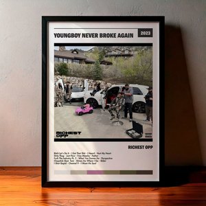 Cuadro YoungBoy Never Broke Again - Richest Opp