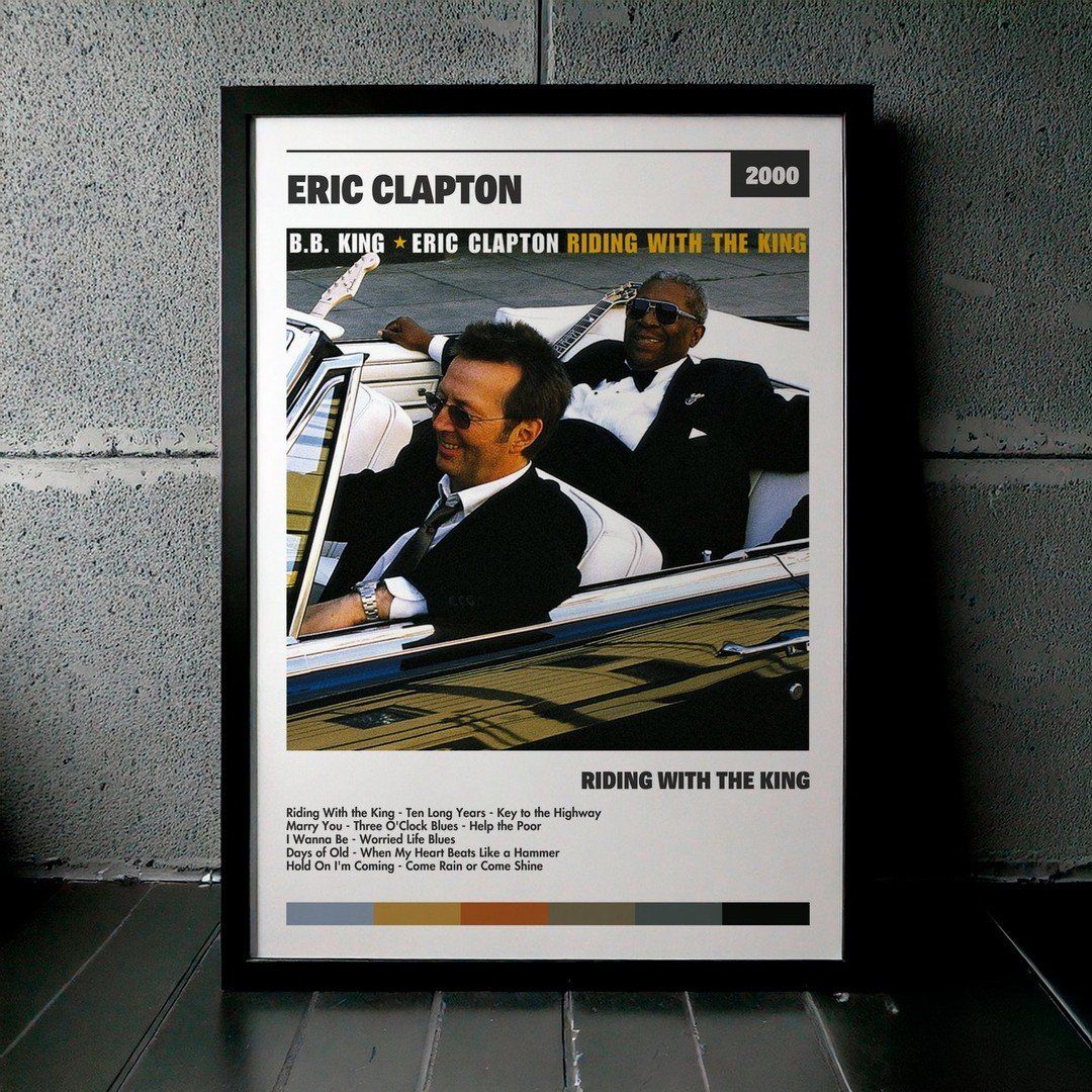 Cuadro Eric Clapton - Riding With The King