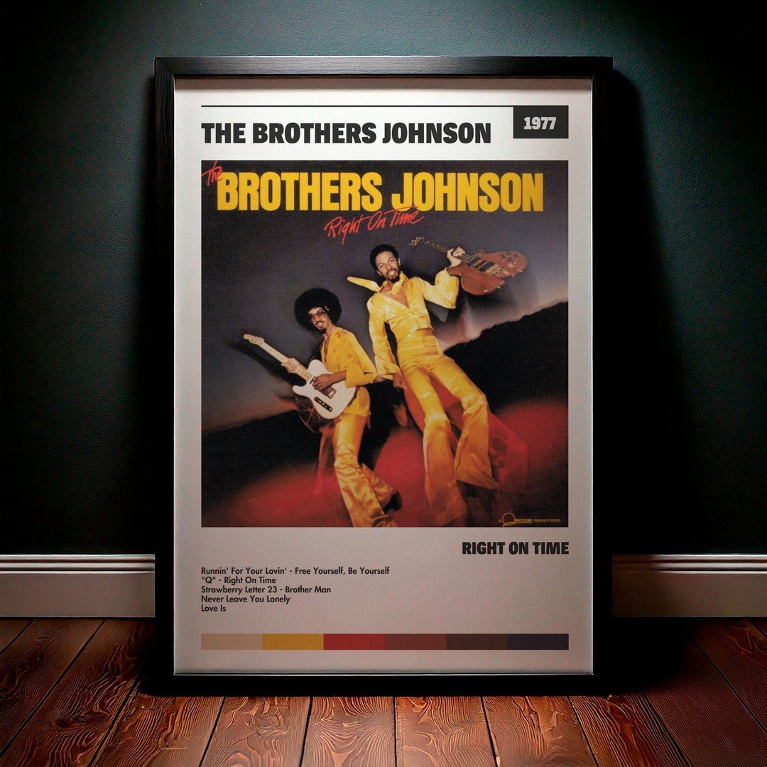 Cuadro The Brothers Johnson - Right On Time