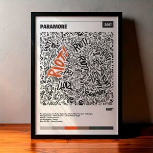 Cuadro Paramore - Riot!