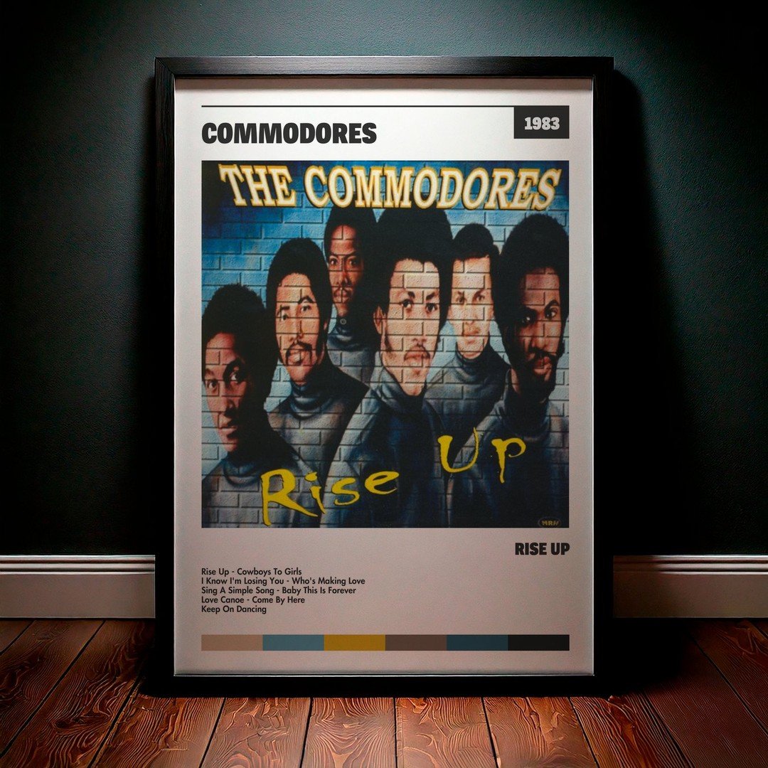 Cuadro Commodores - Rise Up