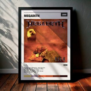 Cuadro Megadeth - Risk