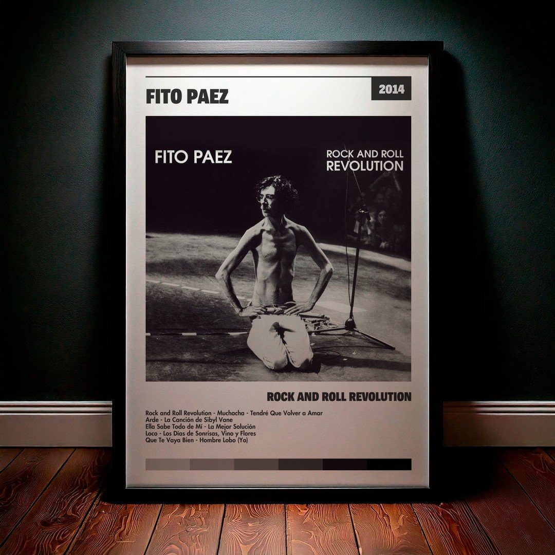 Cuadro Fito Paez - Rock and Roll Revolution
