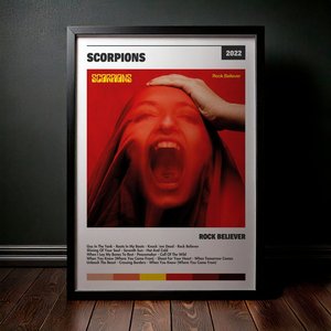 Cuadro Scorpions - Rock Believer