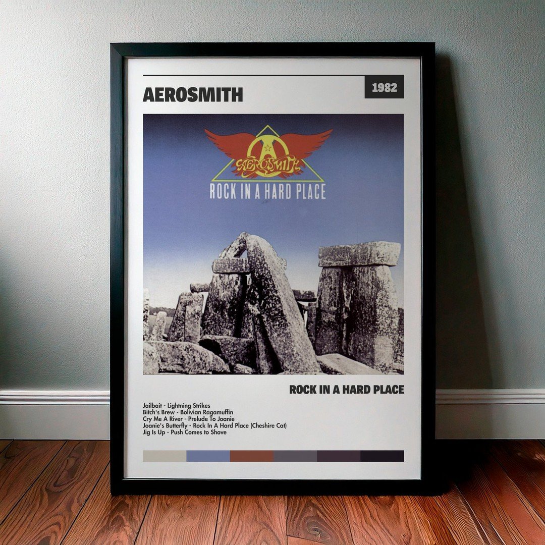 Cuadro Aerosmith - Rock In A Hard Place