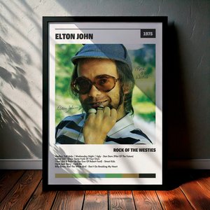 Cuadro Elton John - Rock Of The Westies