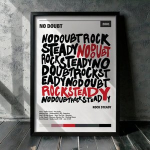 Cuadro No Doubt - Rock Steady
