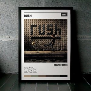Cuadro Rush - Roll the Bones
