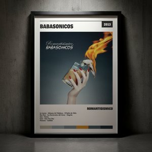 Cuadro Babasonicos - Romantisísmico