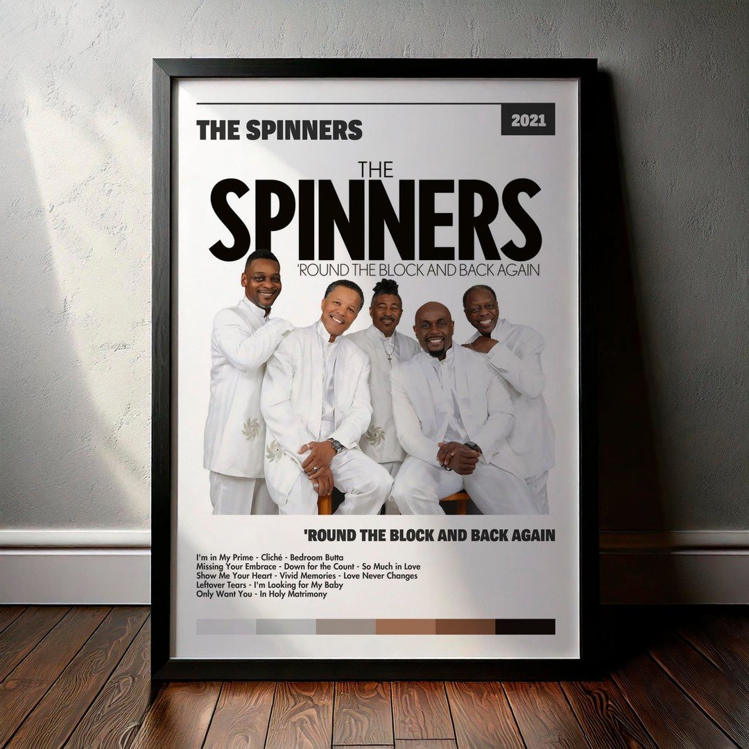 Cuadro The Spinners - 'Round the Block and Back Again