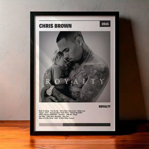 Cuadro Chris Brown - Royalty