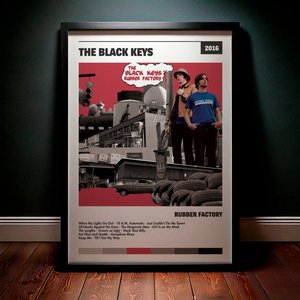 Cuadro The Black Keys - Rubber Factory