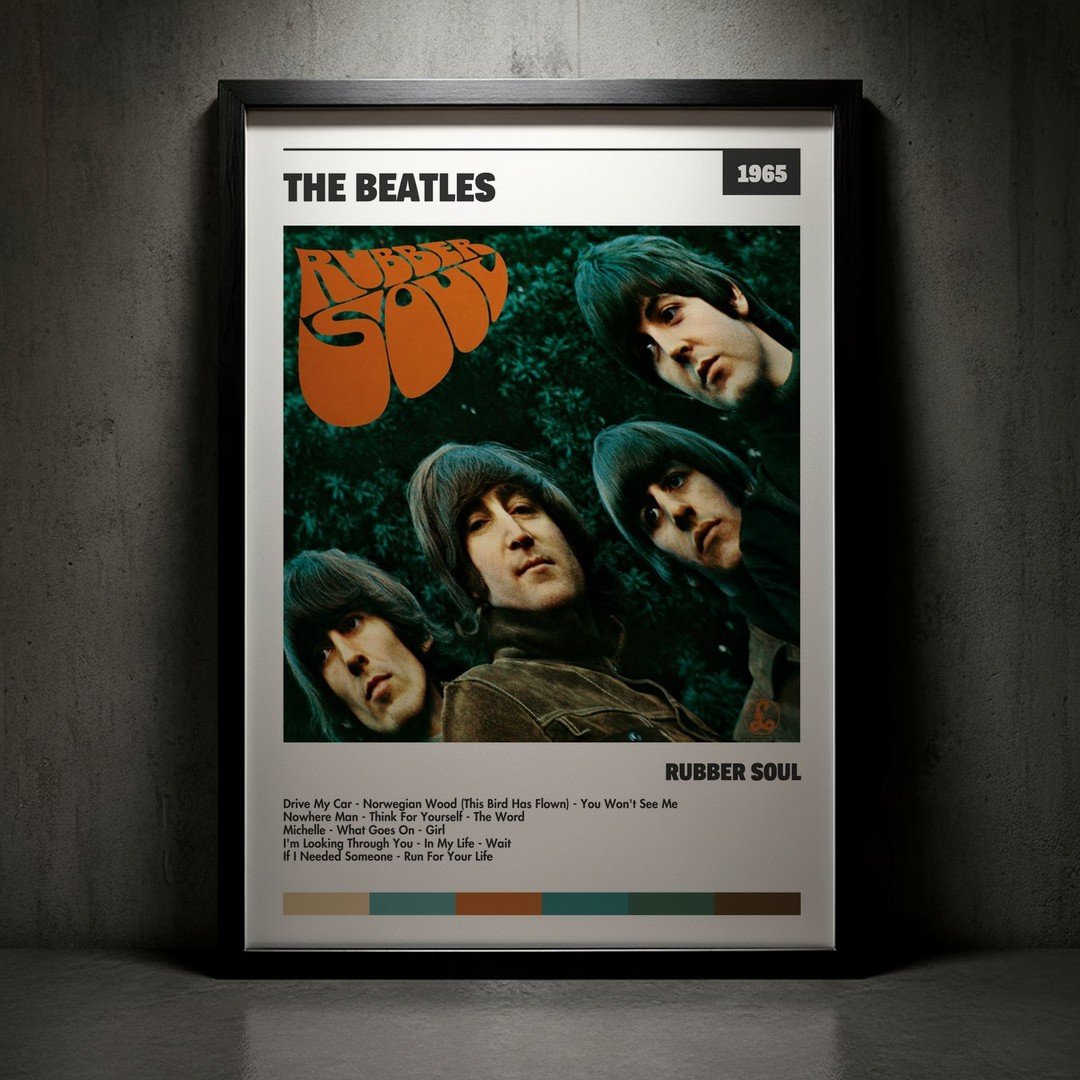 Cuadro The Beatles - Rubber Disco