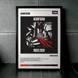 Cuadro KMFDM - Ruck Zuck