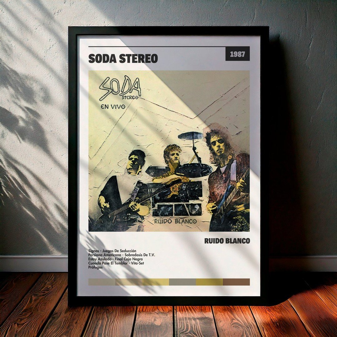 Cuadro Soda Stereo - Ruido Blanco