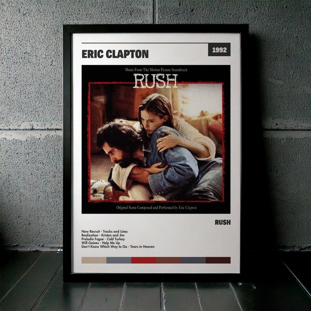 Cuadro Eric Clapton - Rush