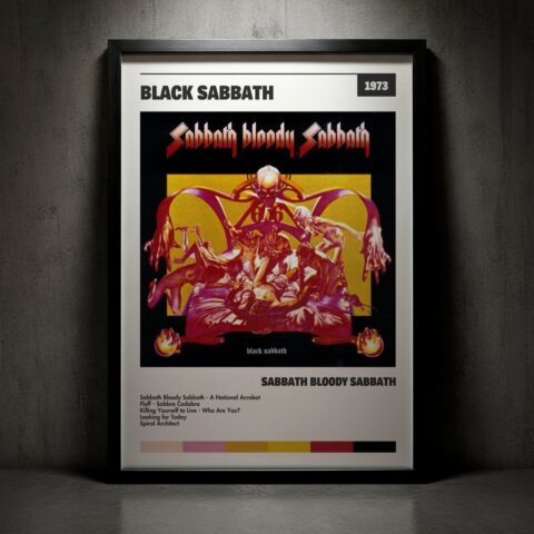 Cuadro Black Sabbath - Sabbath Bloody Sabbath