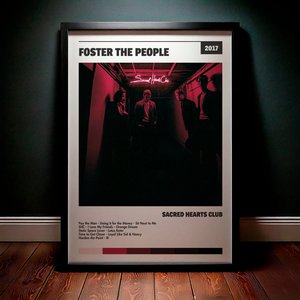Cuadro Foster The People - Sacred Hearts Club