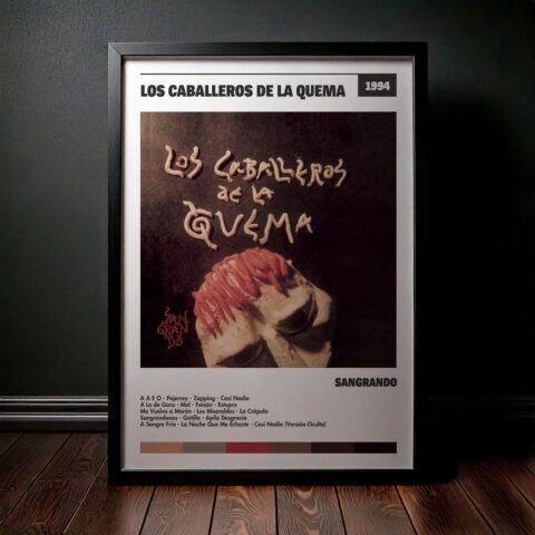 Cuadro Los Caballeros De La Quema - Sangrando