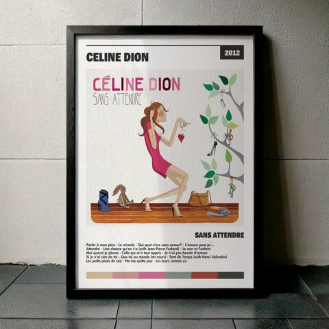Cuadro Céline Dion - Sans attendre
