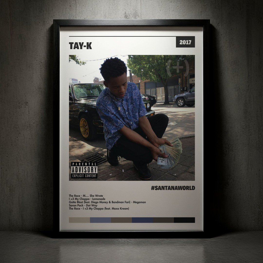 Cuadro Tay-K - #SantanaWorld