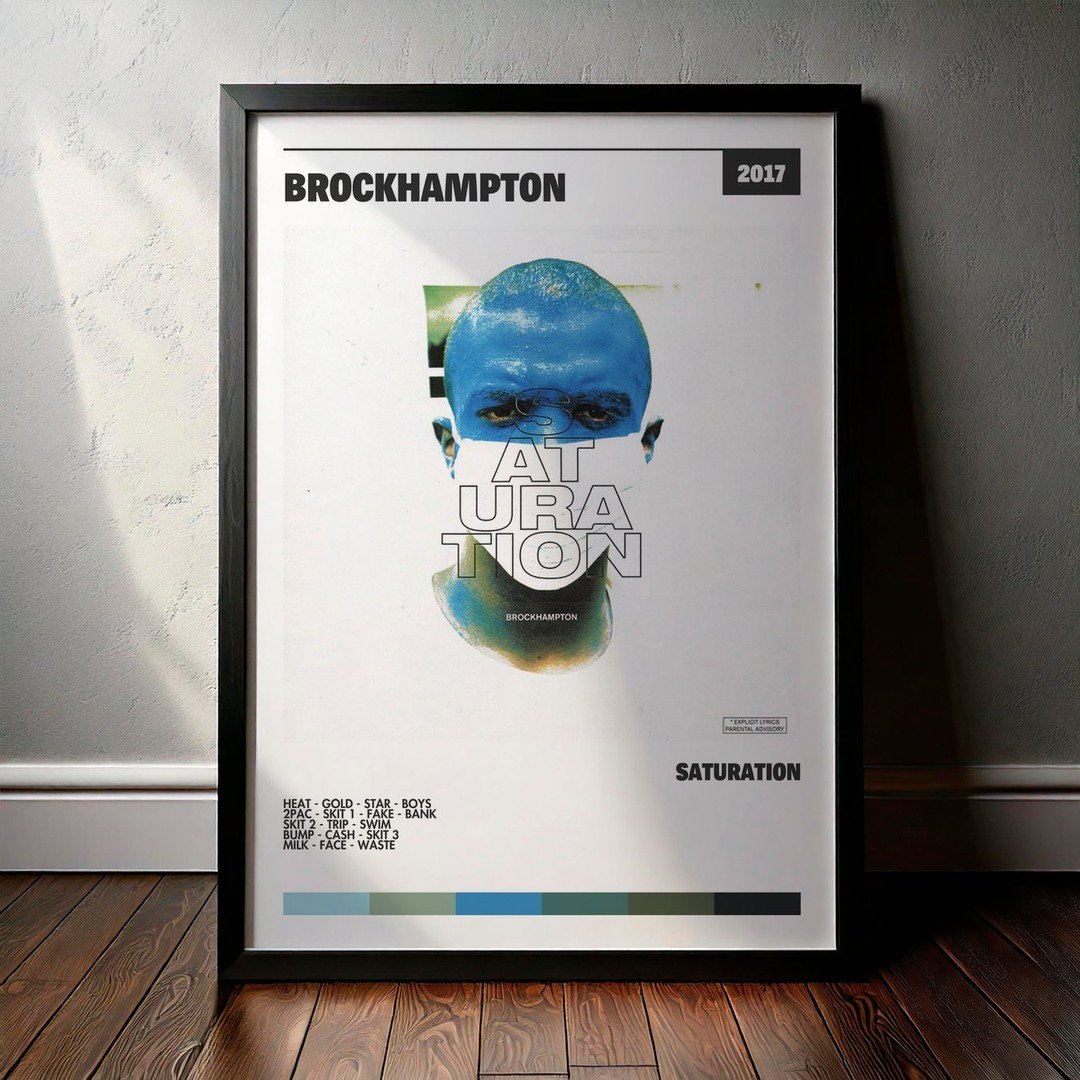 Cuadro BROCKHAMPTON - SATURATION