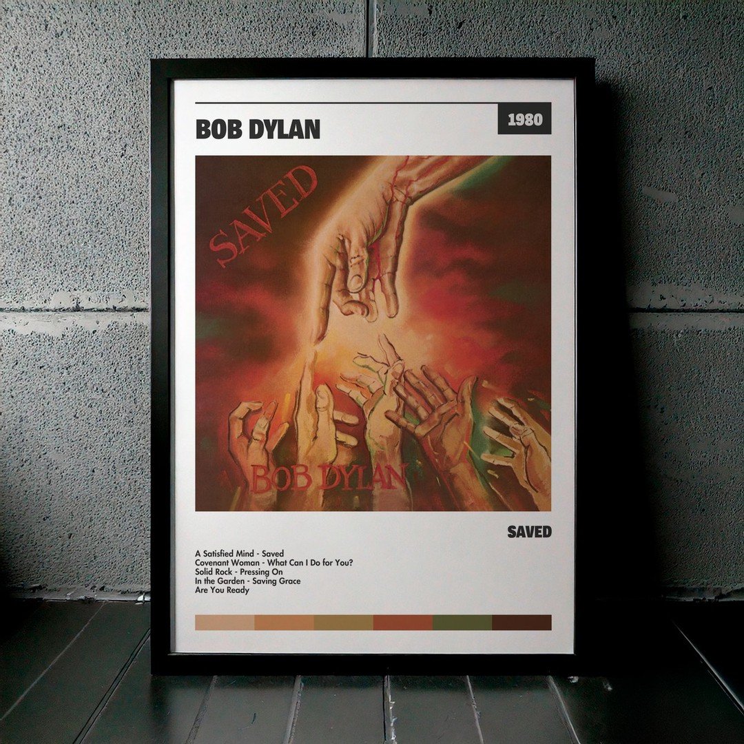 Cuadro Bob Dylan - Saved