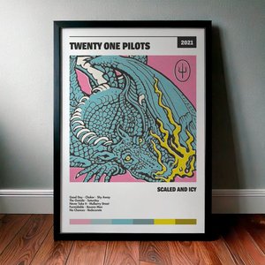 Cuadro Twenty One Pilots - Scaled And Icy