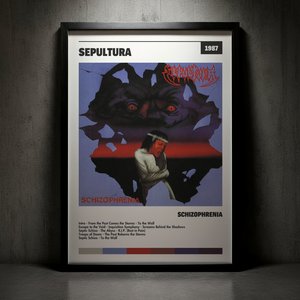 Cuadro Sepultura - Schizophrenia
