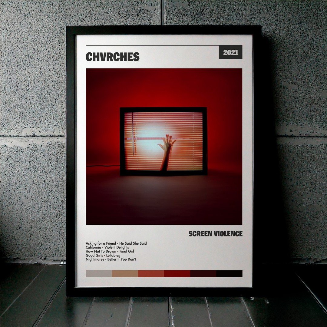 Cuadro CHVRCHES - Screen Violence