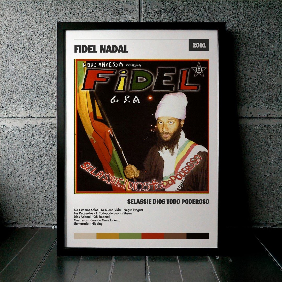 Cuadro Fidel Nadal - Selassie Dios Todo Poderoso