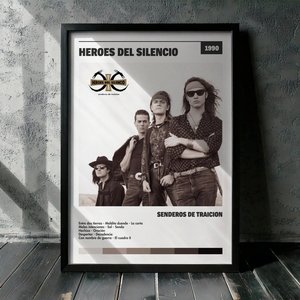 Cuadro Heroes Del Silencio - Senderos De Traición