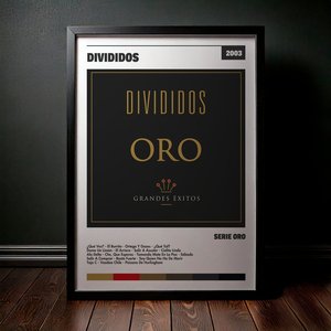 Cuadro Divididos - Serie Oro