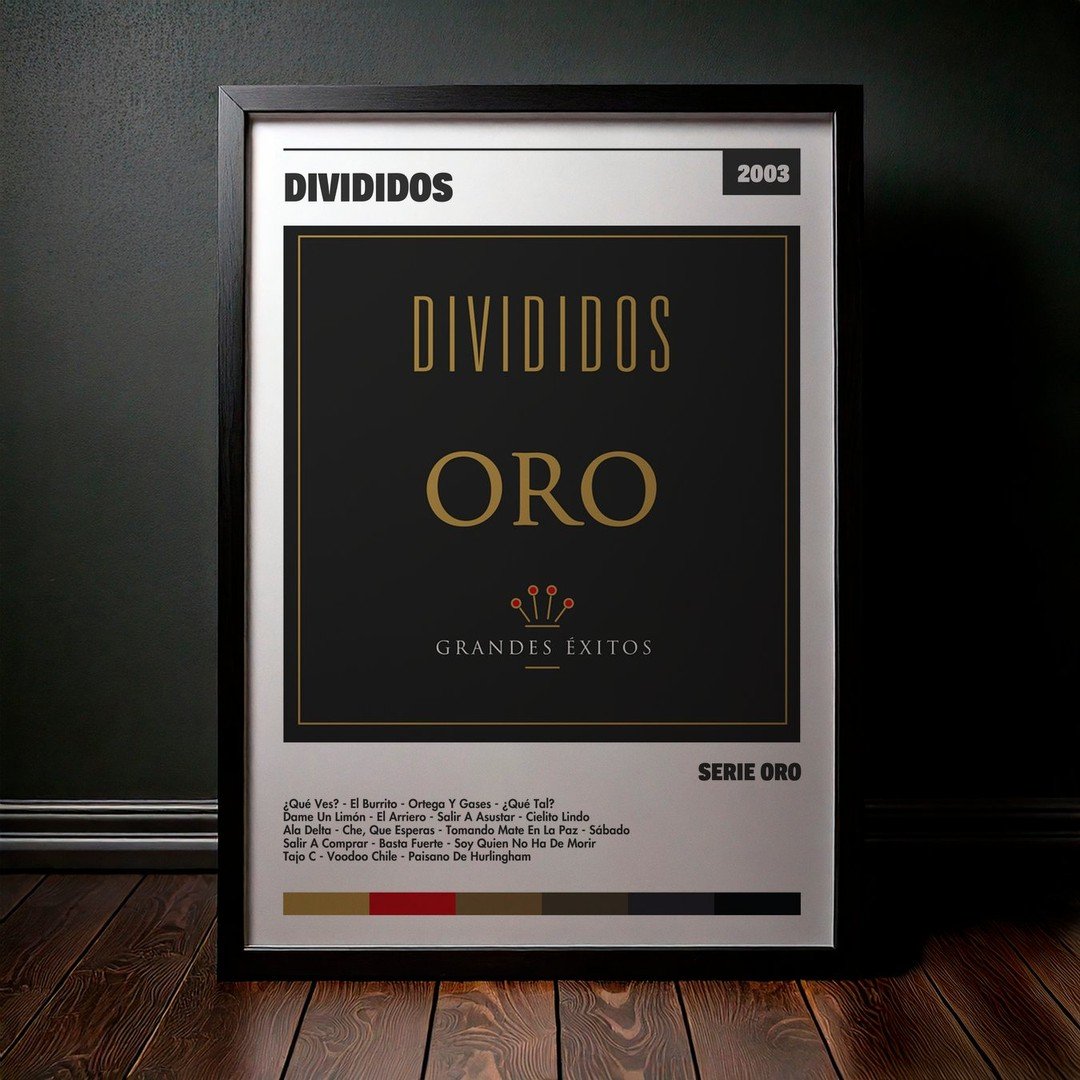 Cuadro Divididos - Serie Oro