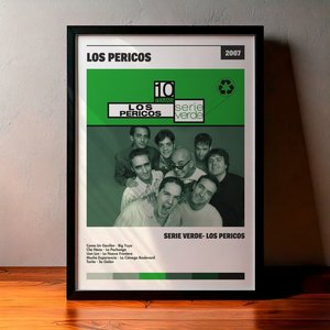 Cuadro Los Pericos - Serie Verde- Los Pericos