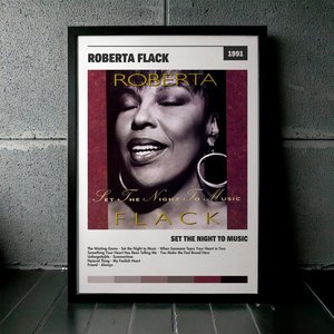 Cuadro Roberta Flack - Set the Night to Music