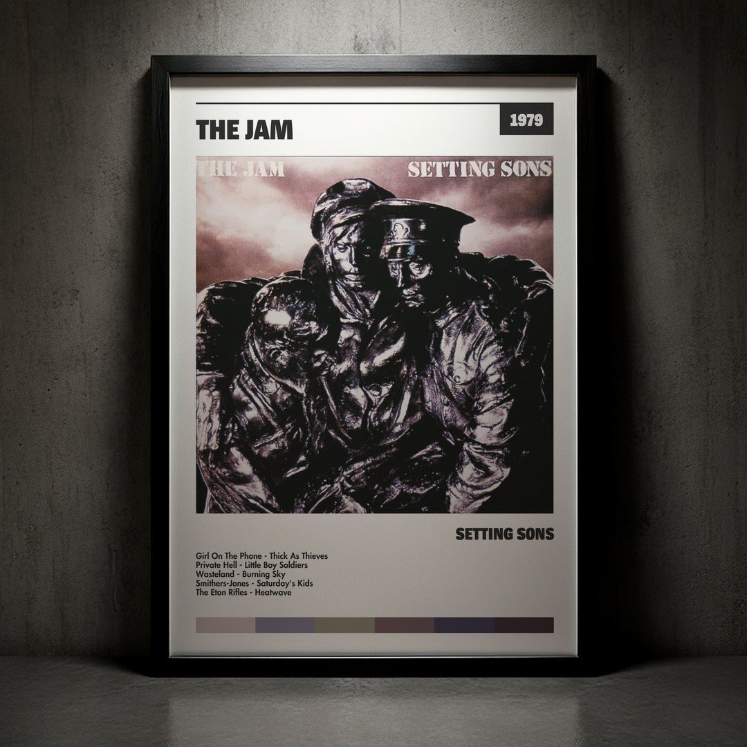 Cuadro The Jam - Setting Sons