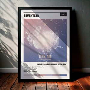 Cuadro SEVENTEEN - SEVENTEEN 2ND ALBUM 'TEEN, AGE'