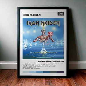 Cuadro Iron Maiden - Seventh Son of a Seventh Son
