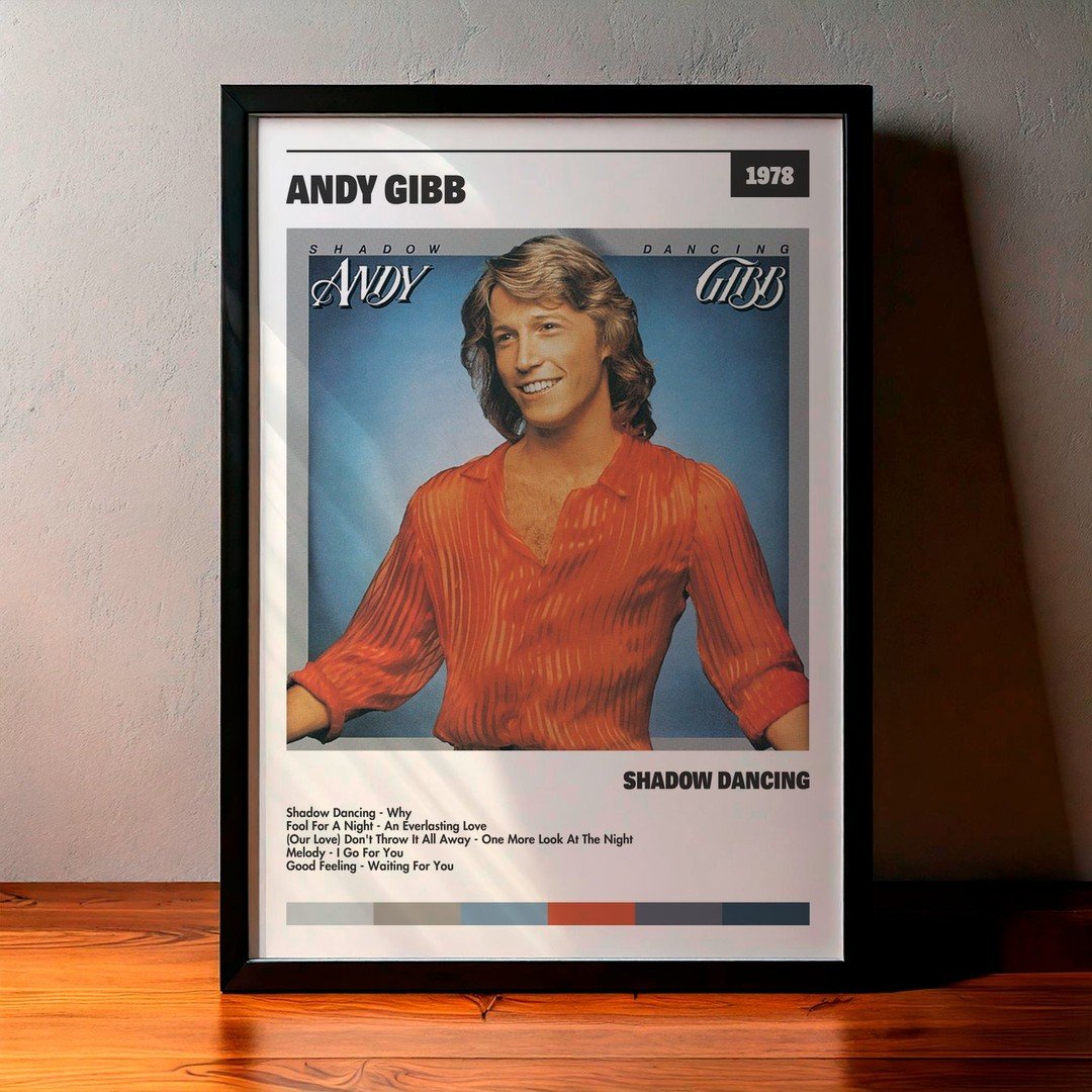 Cuadro Andy Gibb - Shadow Dancing