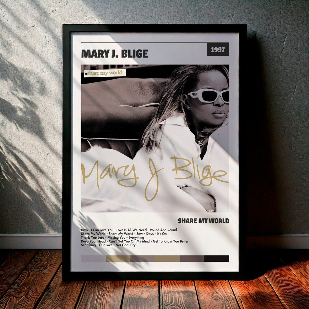 Cuadro Mary J. Blige - Share My World