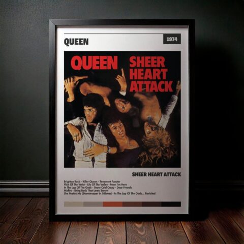 Cuadro Queen - Sheer Heart Attack