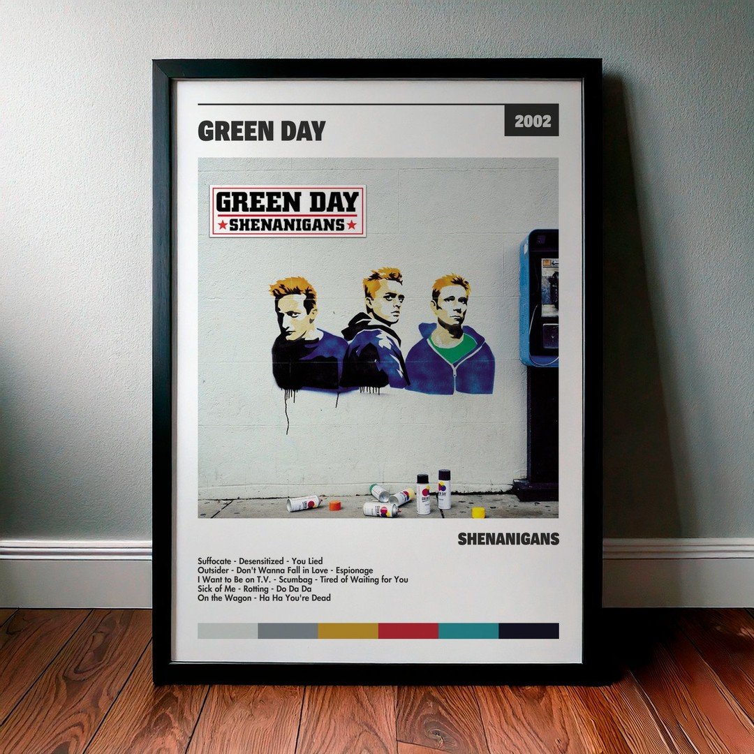 Cuadro Green Day - Shenanigans