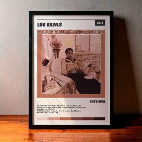 Cuadro Lou Rawls - She's Gone