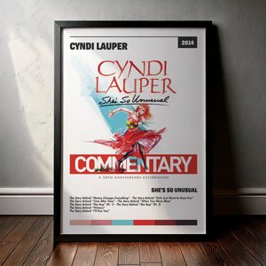 Cuadro Cyndi Lauper - She's So Unusual
