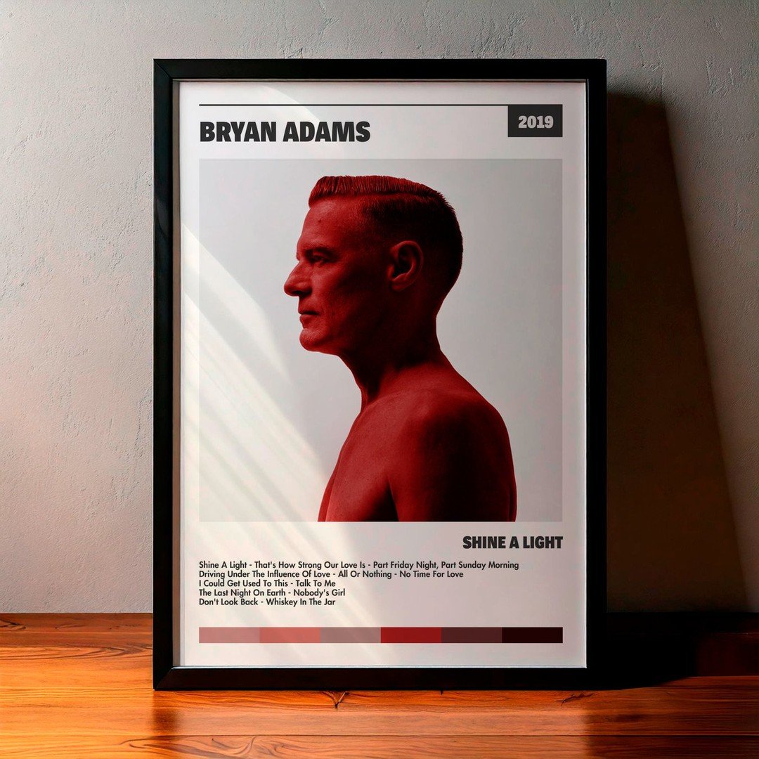 Cuadro Bryan Adams - Shine A Light