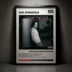 Cuadro Rick Springfield - shock/denial/anger/acceptance