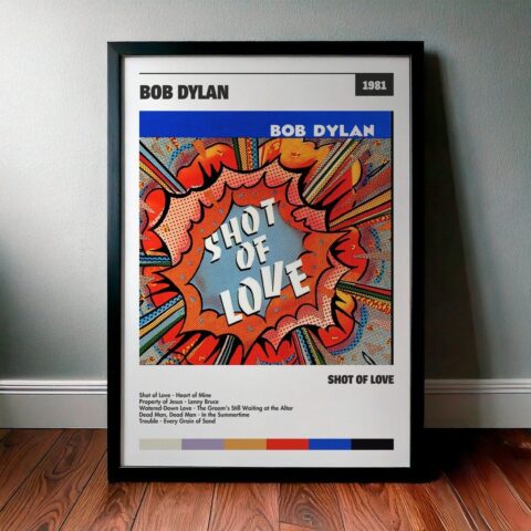Cuadro Bob Dylan - Shot Of Love