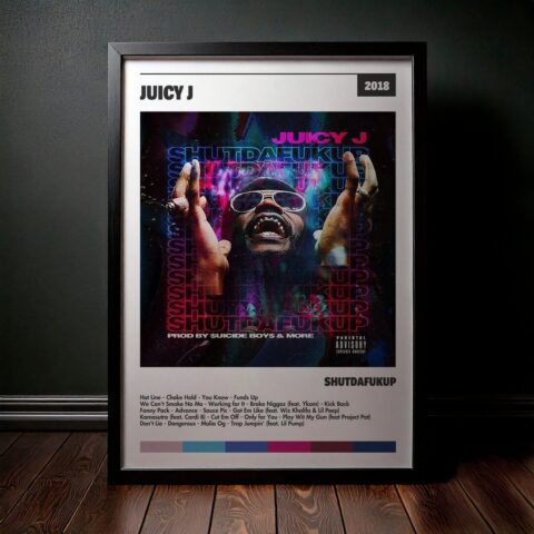 Cuadro Juicy J - Shutdafukup